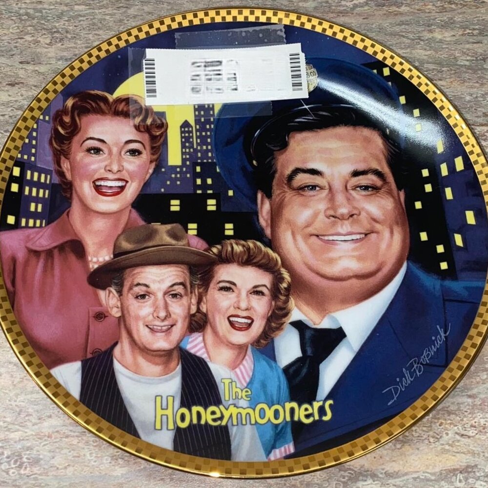 The Honeymooners Hamilton Collection Plate